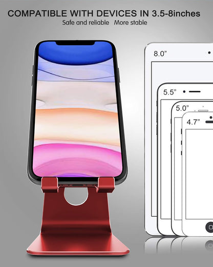 CreaDream Aluminum , Adjustable Phone Holder for Desk