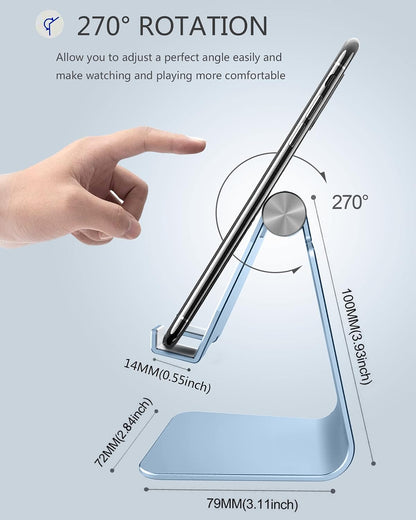 CreaDream Aluminum , Adjustable Phone Holder for Desk