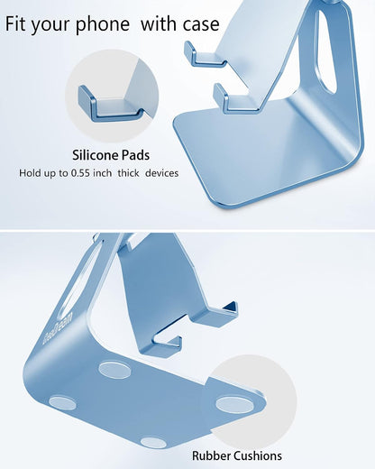 CreaDream Aluminum , Adjustable Phone Holder for Desk
