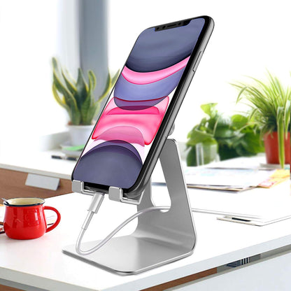 CreaDream Aluminum , Adjustable Phone Holder for Desk