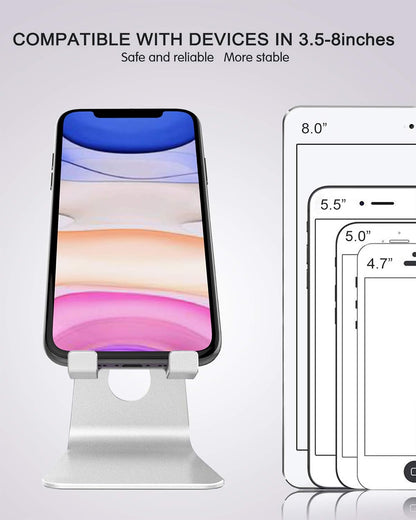 CreaDream Aluminum , Adjustable Phone Holder for Desk
