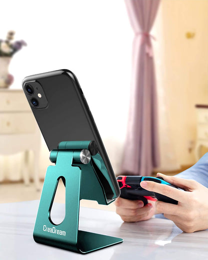 CreaDream Aluminum , Adjustable Phone Holder for Desk