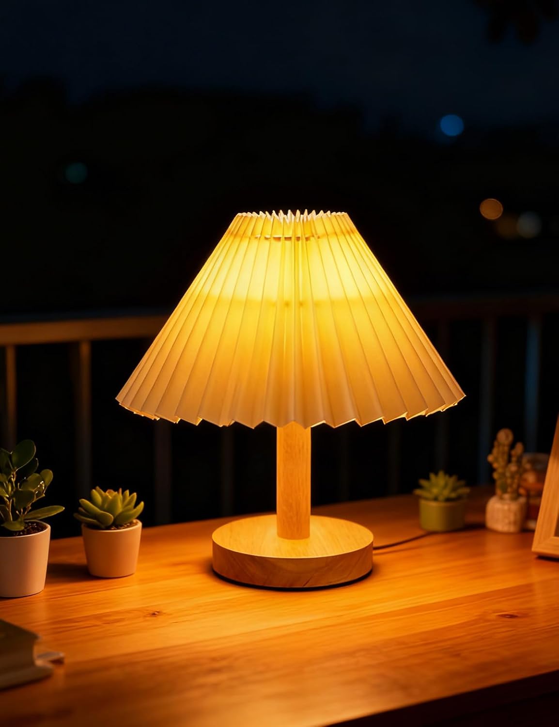 2 pack Small Table Lamp modern Bedroom bedside table lamps,Remote control Dimming Three colors,abric Shade，Boho Night light,Study Read Desk Night Stand Light, Dorm mini lamps,LivingRoom dresser office