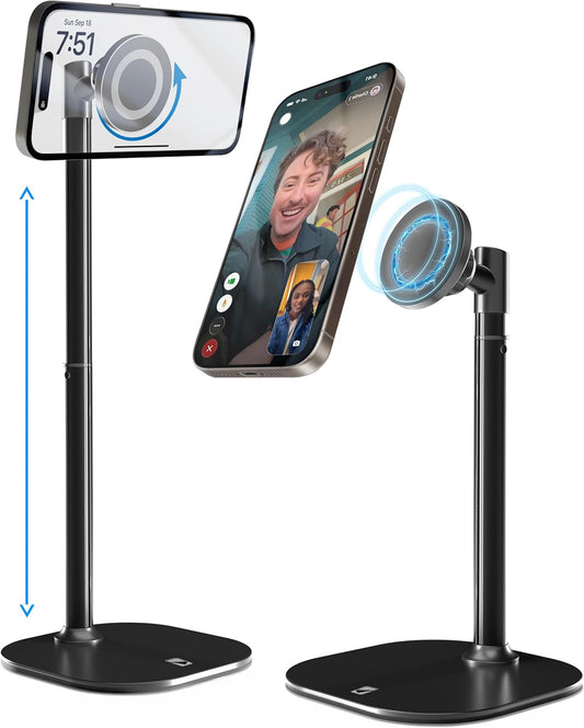 COOPER MagStand Magnetic Phone Stand for Desk, MagSafe Tripod, iPhone 17