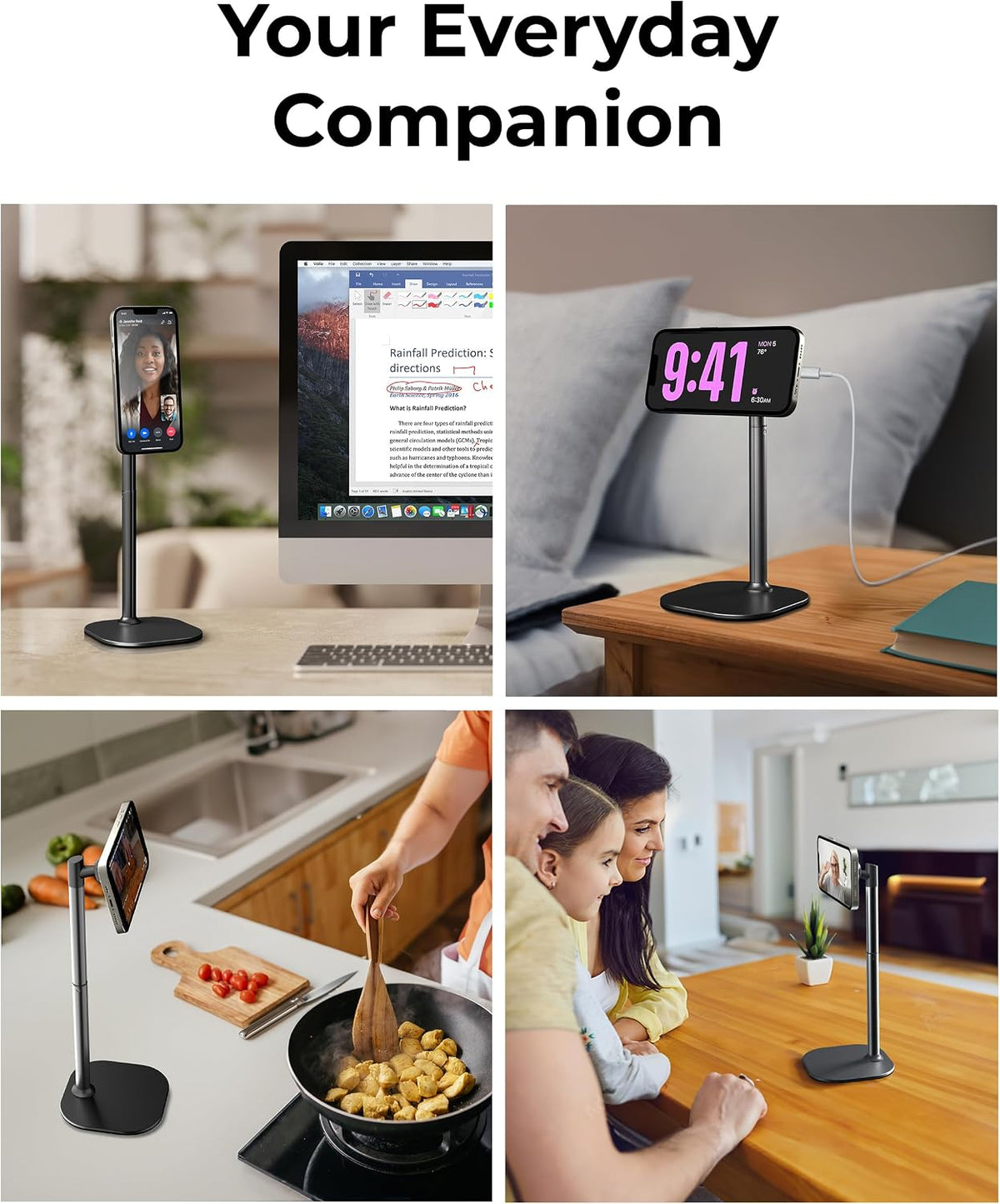 COOPER MagStand Magnetic Phone Stand for Desk, MagSafe Tripod, iPhone 17
