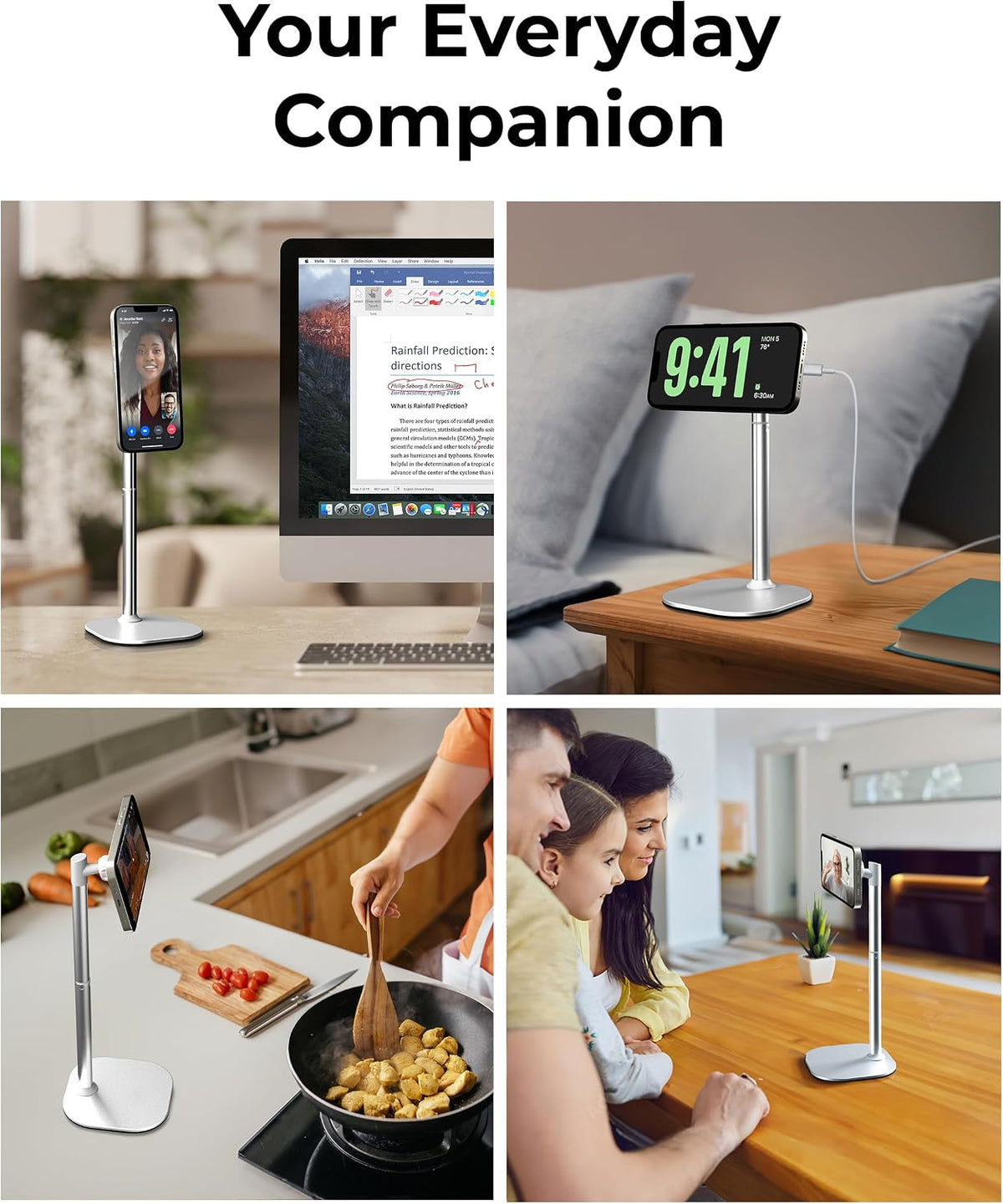 COOPER MagStand Magnetic Phone Stand for Desk, MagSafe Tripod, iPhone 17
