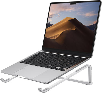 Portable Laptop Stand for Desk, Foldable Riser, MacBook Stand