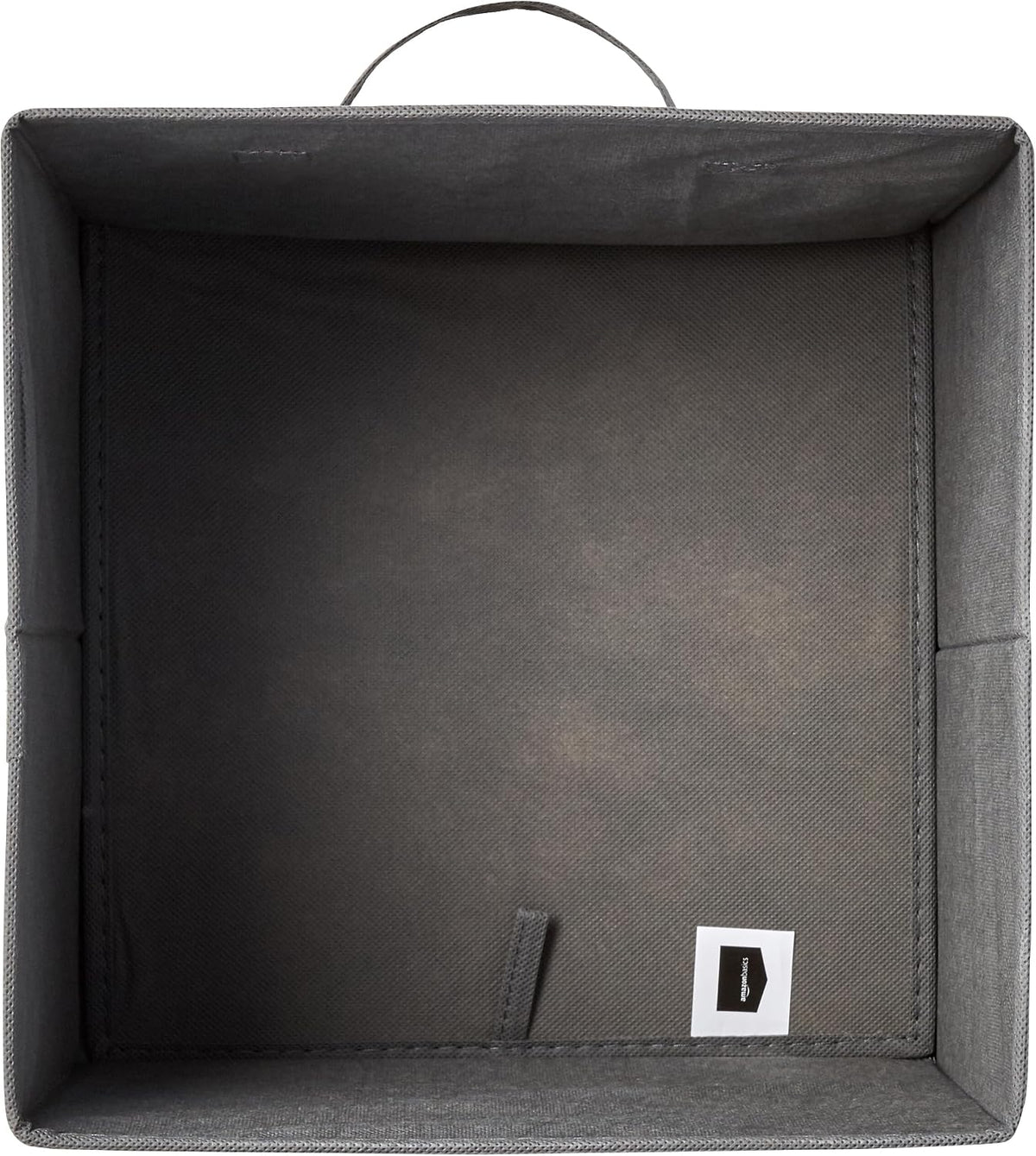 Collapsible Fabric Storage Cube Bins Organizer with Handles for Organization and Organizing Solution, 13"x13"x13", Beige, 6-Pack