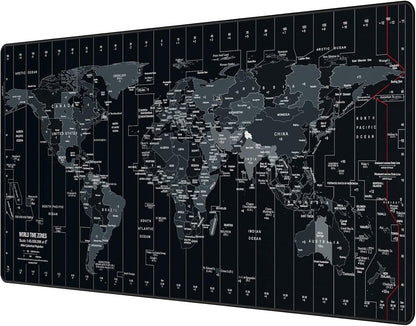 Large Gaming Mouse Pad, Extended XXL Desk Mat 35.4×15.7 Inches Map