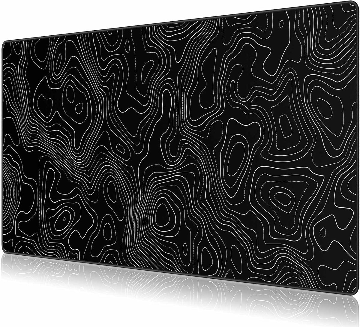 Large Gaming Mouse Pad, Extended XXL Desk Mat 35.4×15.7 Inches Map