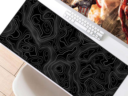 Large Gaming Mouse Pad, Extended XXL Desk Mat 35.4×15.7 Inches Map