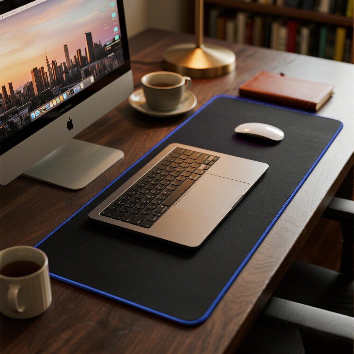 Large Gaming Mouse Pad, Extended XXL Desk Mat 35.4×15.7 Inches Map