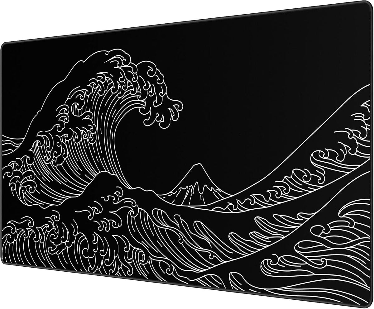 Large Gaming Mouse Pad, Extended XXL Desk Mat 35.4×15.7 Inches Map