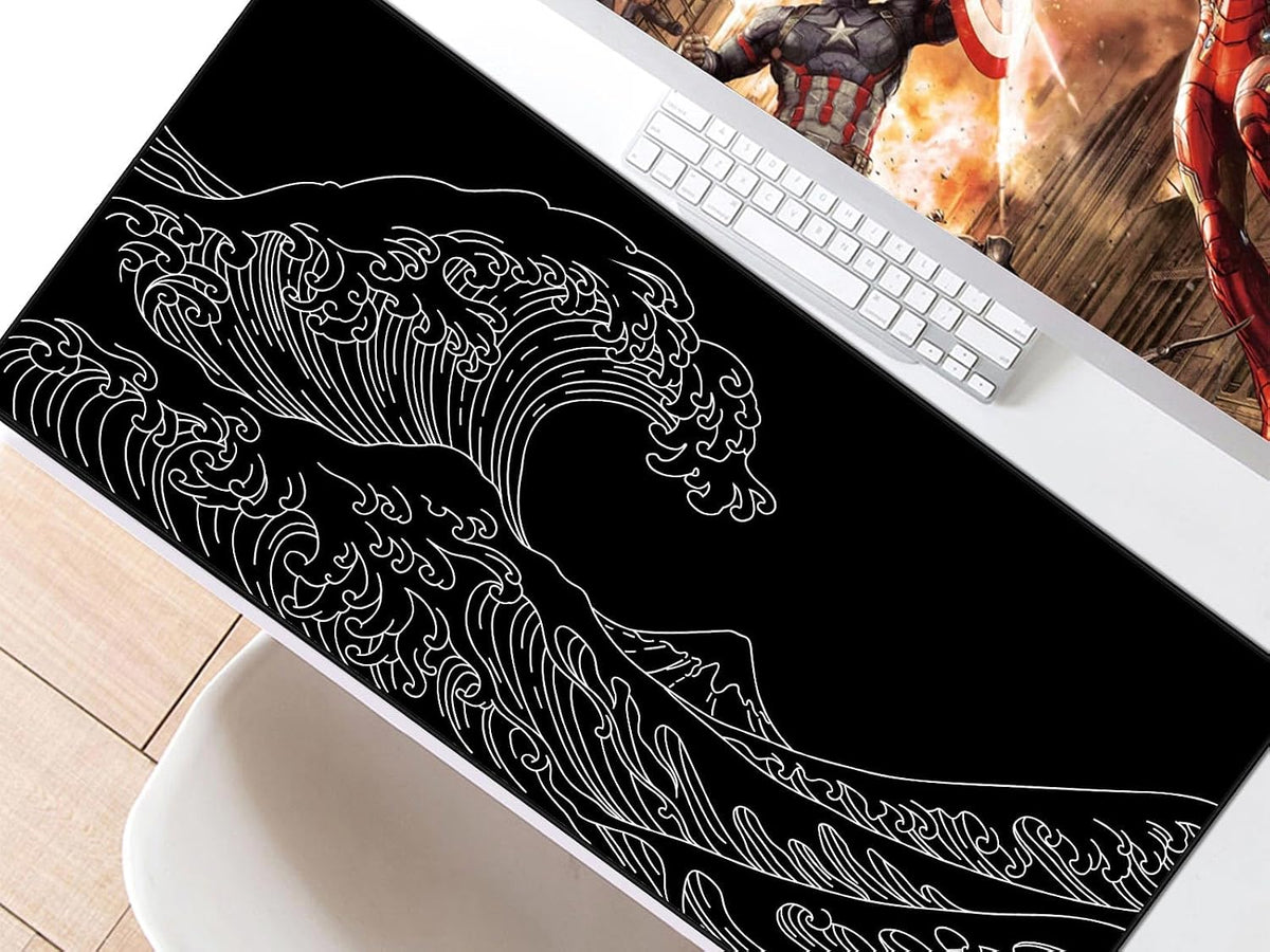 Large Gaming Mouse Pad, Extended XXL Desk Mat 35.4×15.7 Inches Map