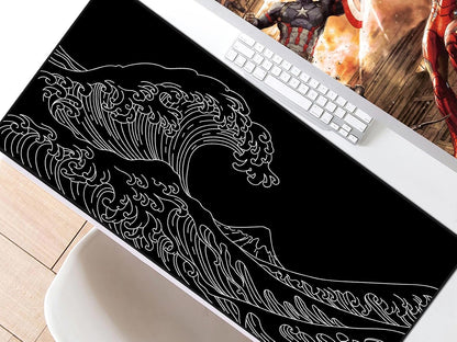 Large Gaming Mouse Pad, Extended XXL Desk Mat 35.4×15.7 Inches Map