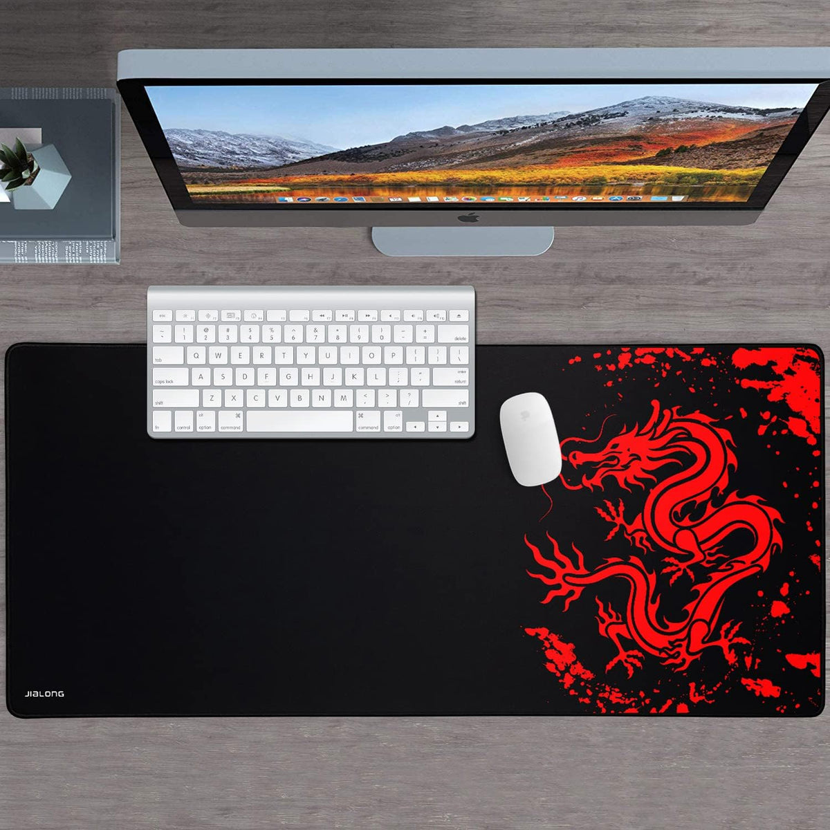 Large Gaming Mouse Pad, Extended XXL Desk Mat 35.4×15.7 Inches Map
