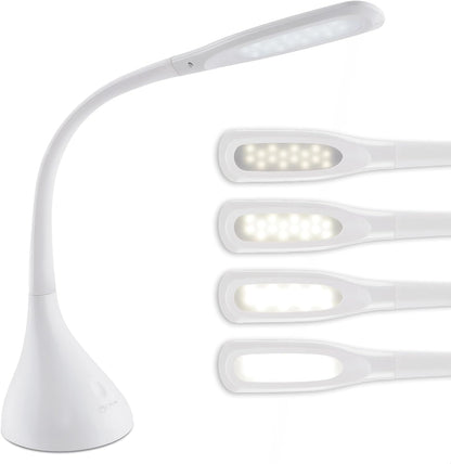 Creative Curves LED Desk Lamp, White