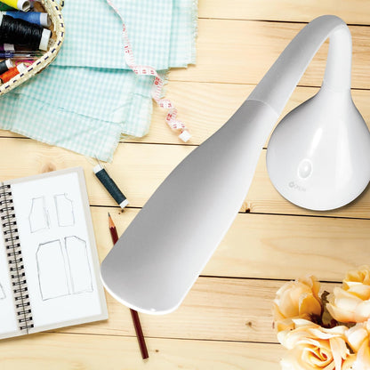 Creative Curves LED Desk Lamp, White