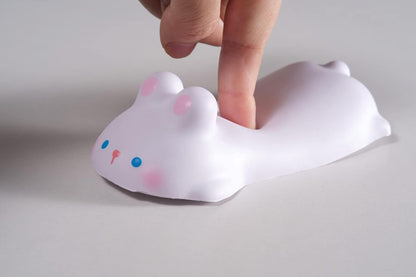 Cityhermit Cute Wrist Rest Support for Mouse Keyboard Computer Elbow Pad Arm Rest for Desk Ergonomic Kawaii Office Supplies Slow Rising PU Mouse Pad Cat