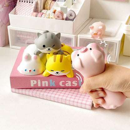 Cityhermit Cute Wrist Rest Support for Mouse Keyboard Computer Elbow Pad Arm Rest for Desk Ergonomic Kawaii Office Supplies Slow Rising PU Mouse Pad Cat