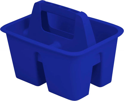 Mini Classroom Caddy, Multipurpose Classroom Organizer with Handle, Teal, 12-Pack (01065U12C)