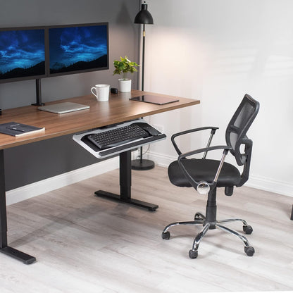 Under Desk 25 x 10 in Keyboard Tray, MOUNT-KB01