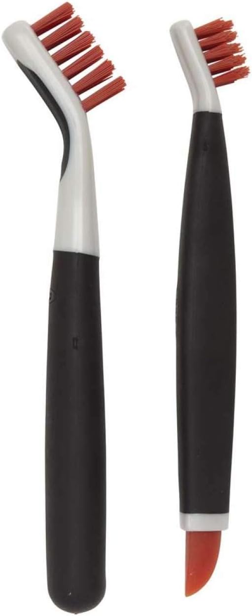 Good Grips Deep Clean Brush Set, Orange, Blue