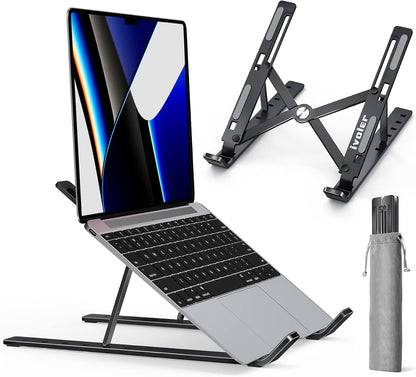 Laptop Stand, Laptop Holder Riser Computer Tablet Stand,Silver