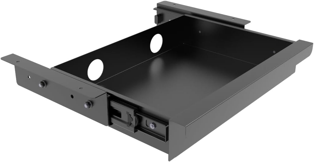Under Desk Mounted Sliding Pull-out Drawer for Office Desk
