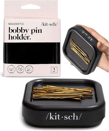 Magnetic Bobby Pin Holder - Black, 1 Pc
