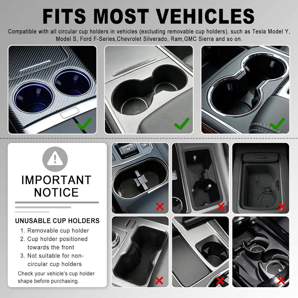 Car Desk for Laptop, Rotating Car Table Tray for Cup Holder