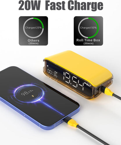 Pomodoro Timer Clock, Desk Timer for Productivity