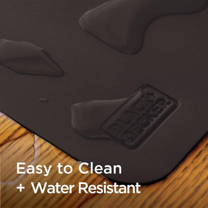 Faux Leather Desk Mat for Keyboard & Mouse