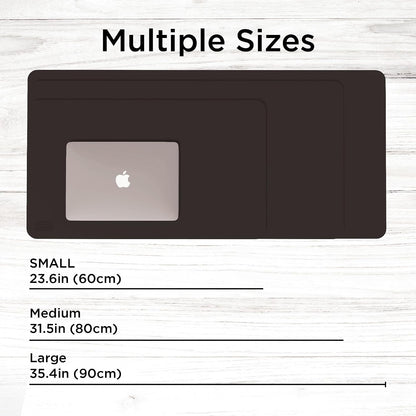 Faux Leather Desk Mat for Keyboard & Mouse