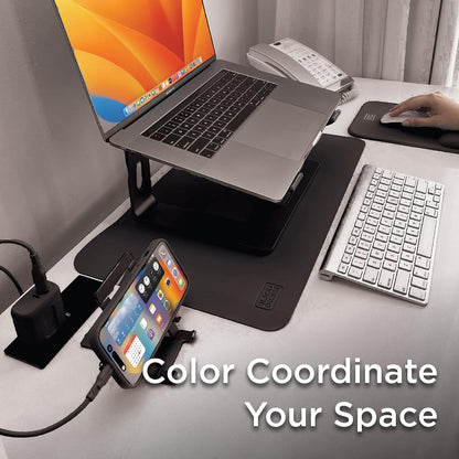 Faux Leather Desk Mat for Keyboard & Mouse