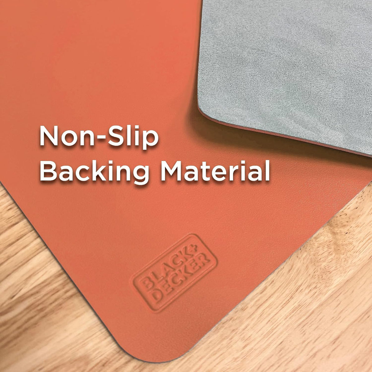 Faux Leather Desk Mat for Keyboard & Mouse