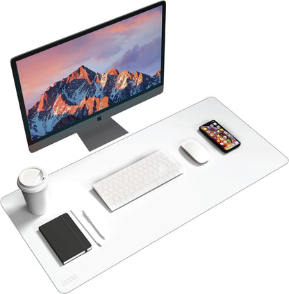 Faux Leather Desk Mat for Keyboard & Mouse