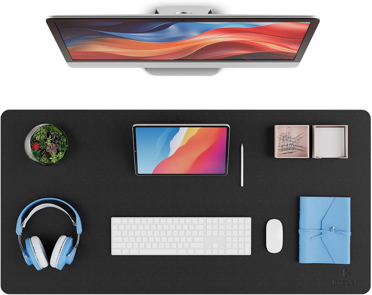 Desk Protector Mat and Pad for Office (Dark Brown, 15.7"x31.5")