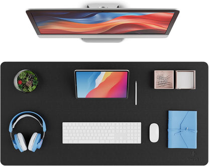 Desk Protector Mat and Pad for Office (Dark Brown, 15.7"x31.5")