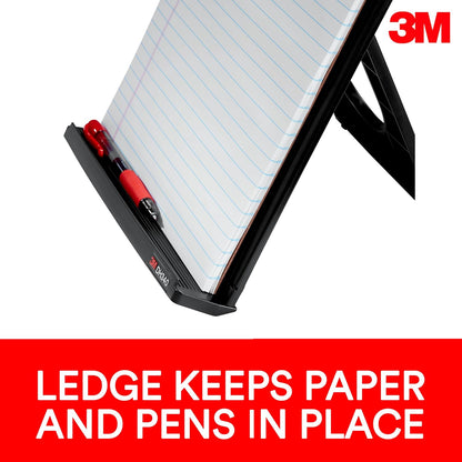 Desktop Document Holder for Monitor, 3.375 in x 12.0 in x 1.75 in