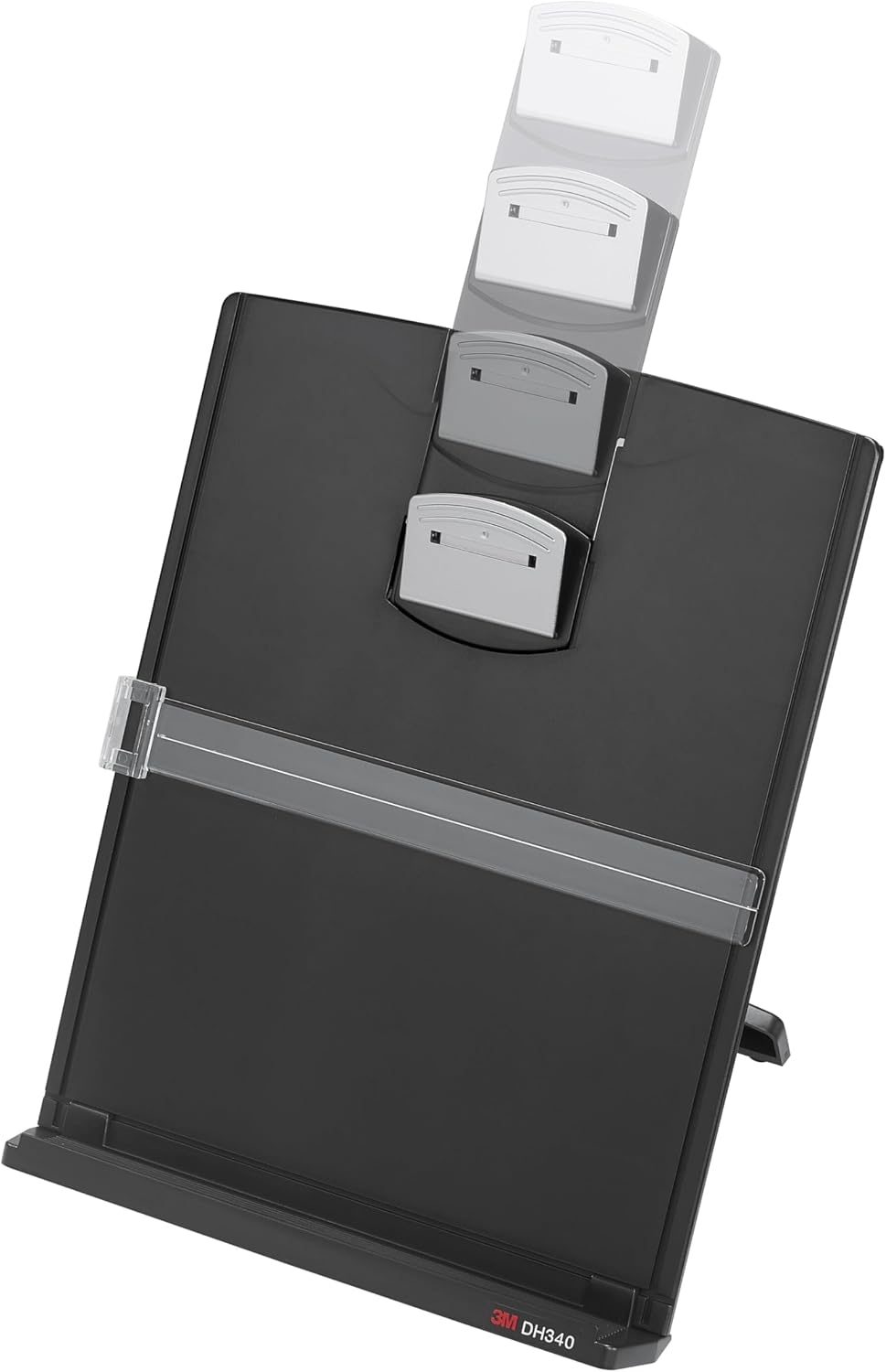 Desktop Document Holder for Monitor, 3.375 in x 12.0 in x 1.75 in