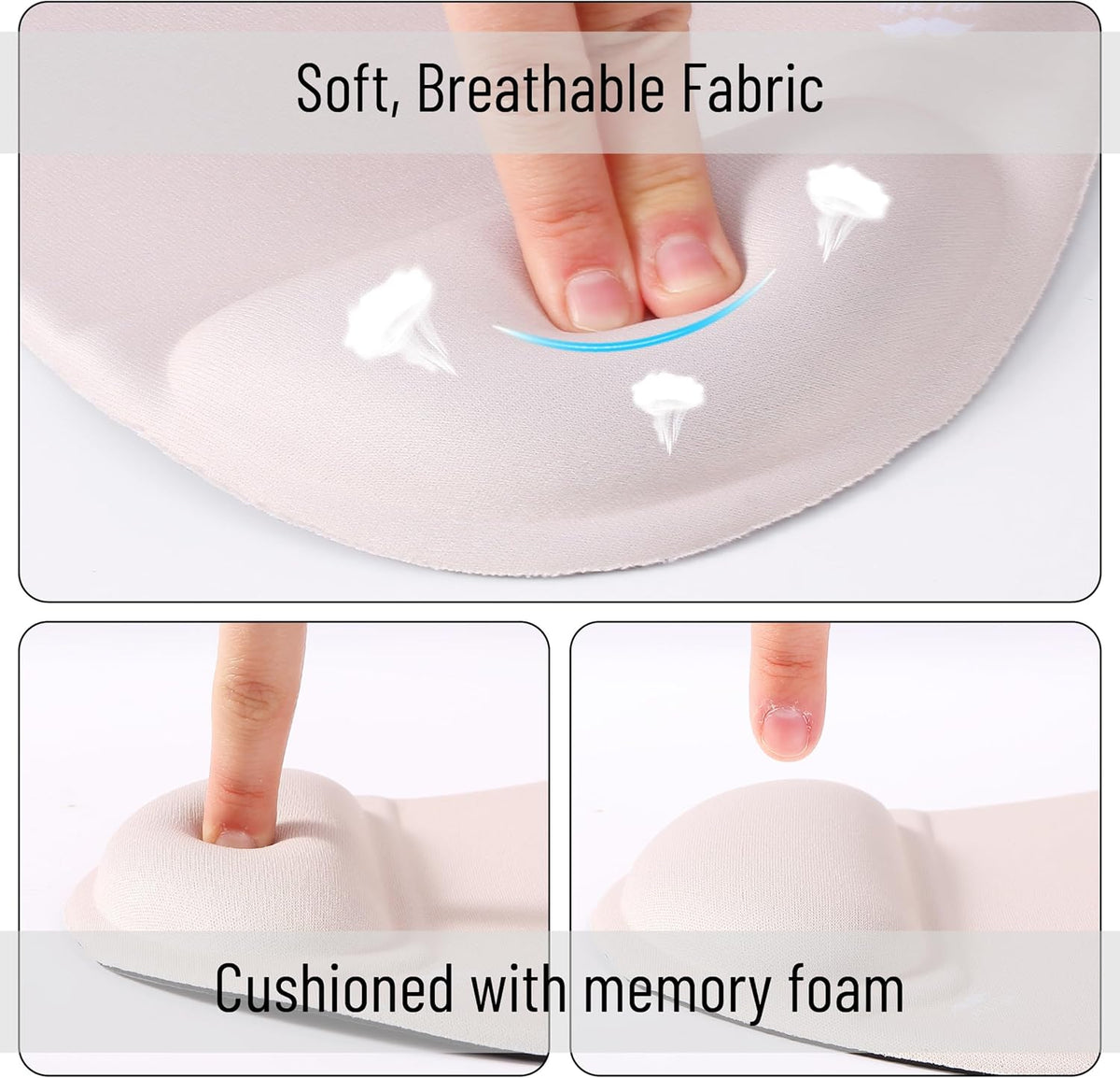 Ergonomic Mouse Pad with Wrist Rest