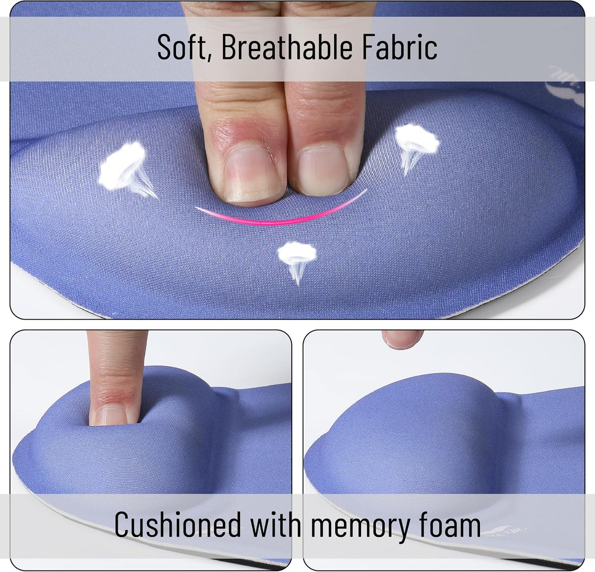 Ergonomic Mouse Pad with Wrist Rest