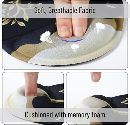Ergonomic Mouse Pad with Wrist Rest