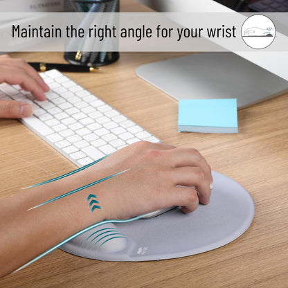 Ergonomic Mouse Pad with Wrist Rest