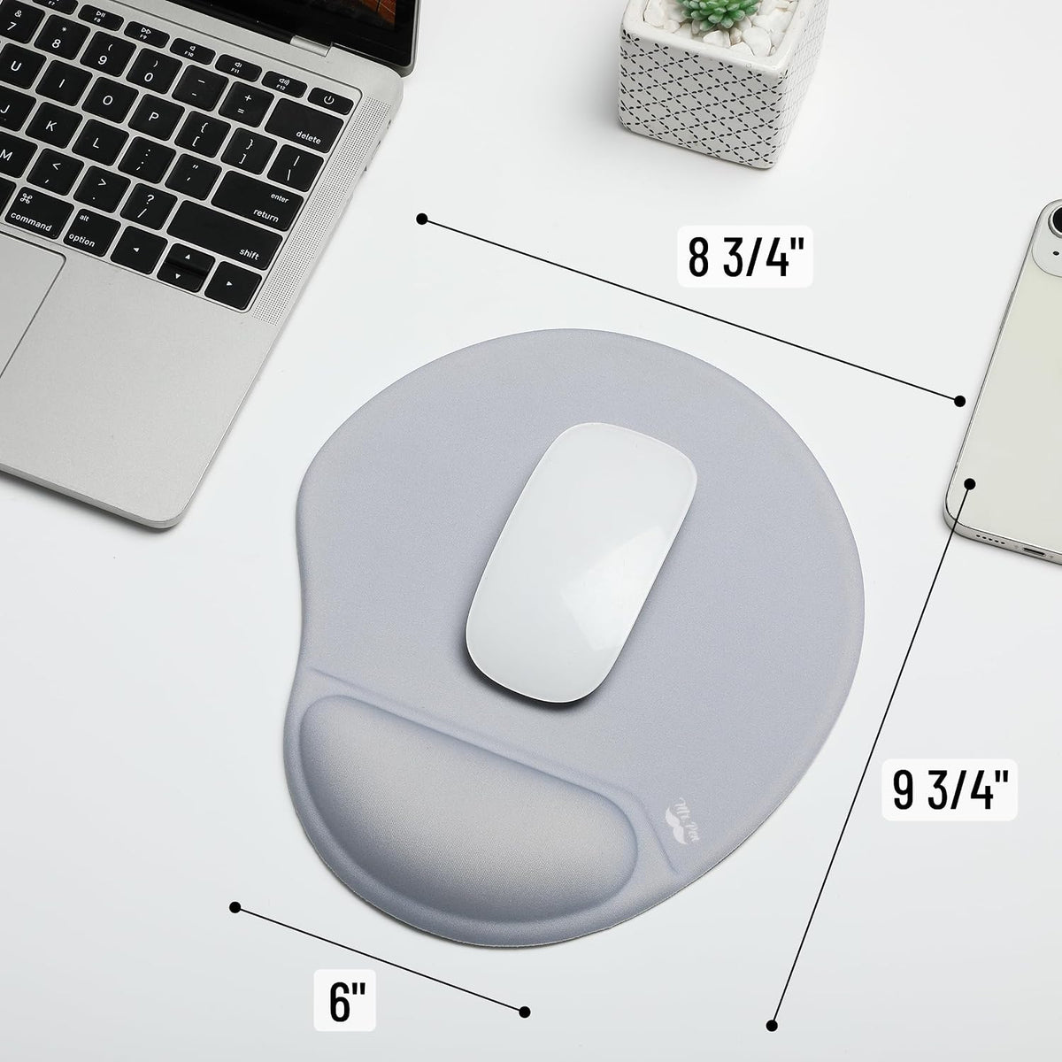 Ergonomic Mouse Pad with Wrist Rest