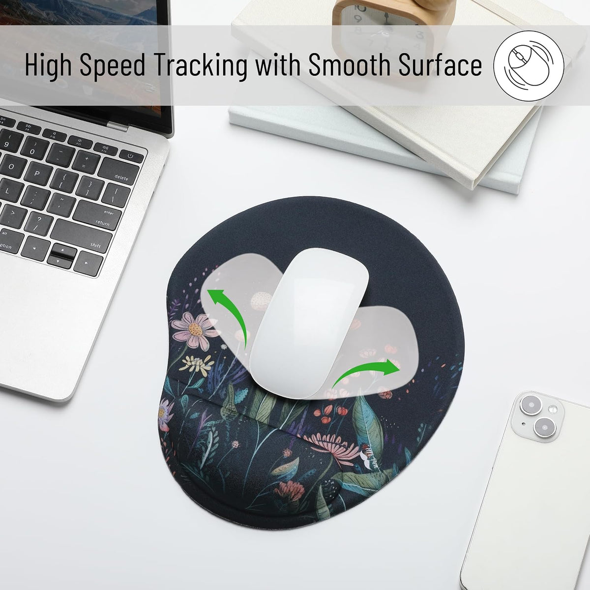 Ergonomic Mouse Pad with Wrist Rest