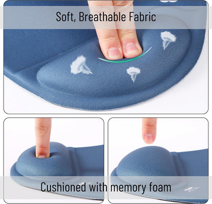 Ergonomic Mouse Pad with Wrist Rest
