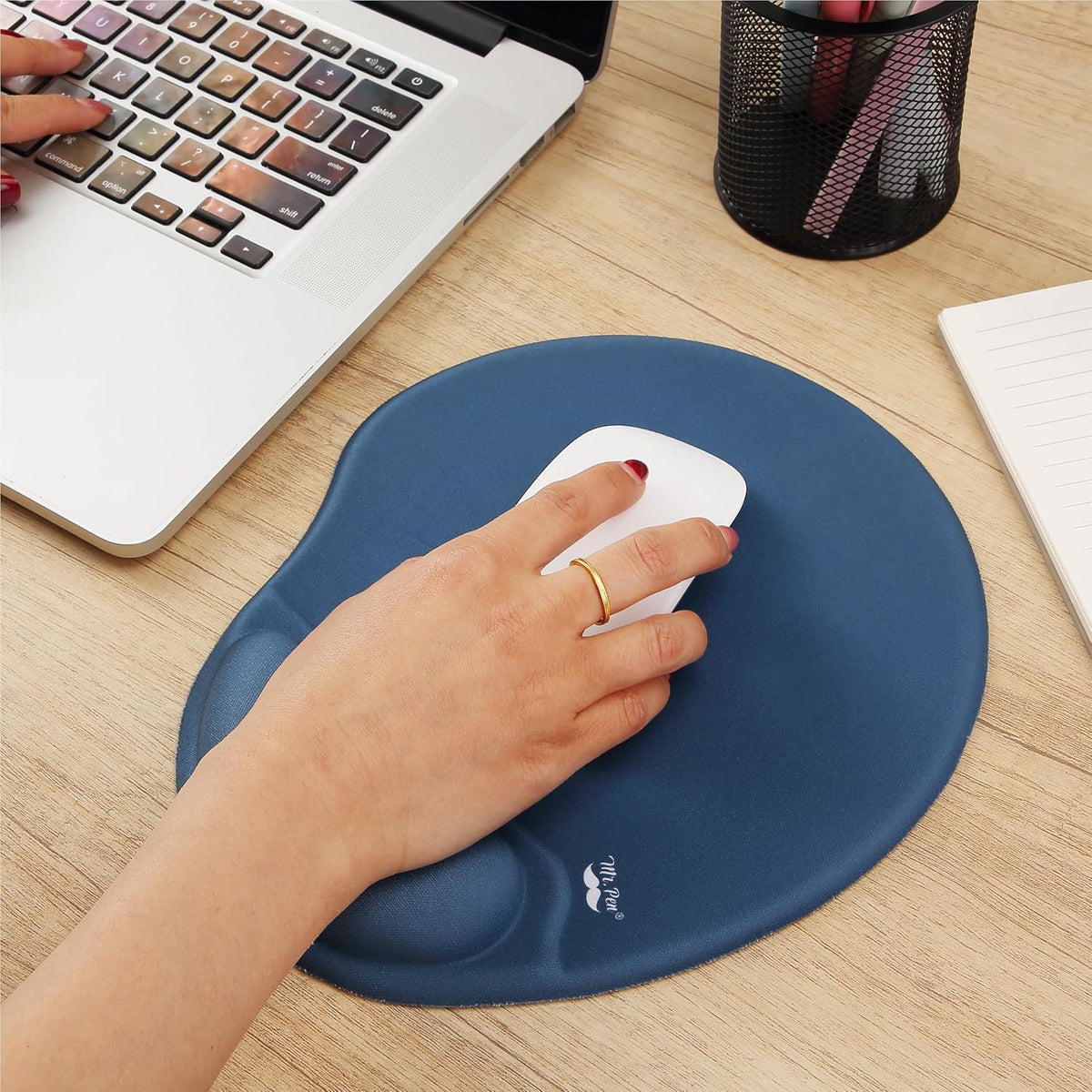 Ergonomic Mouse Pad with Wrist Rest