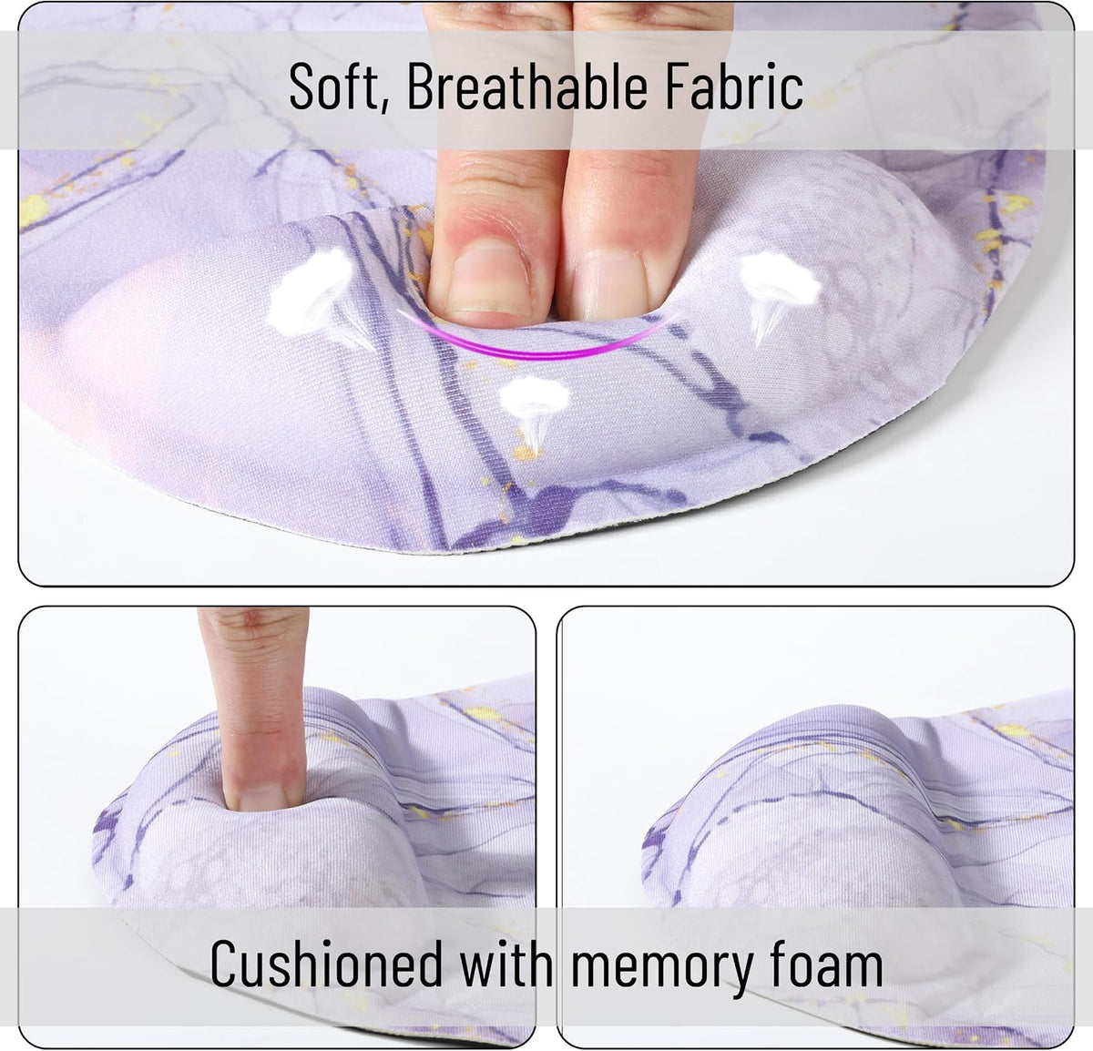 Ergonomic Mouse Pad with Wrist Rest